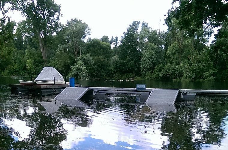 Hochwasser in Lampertheim