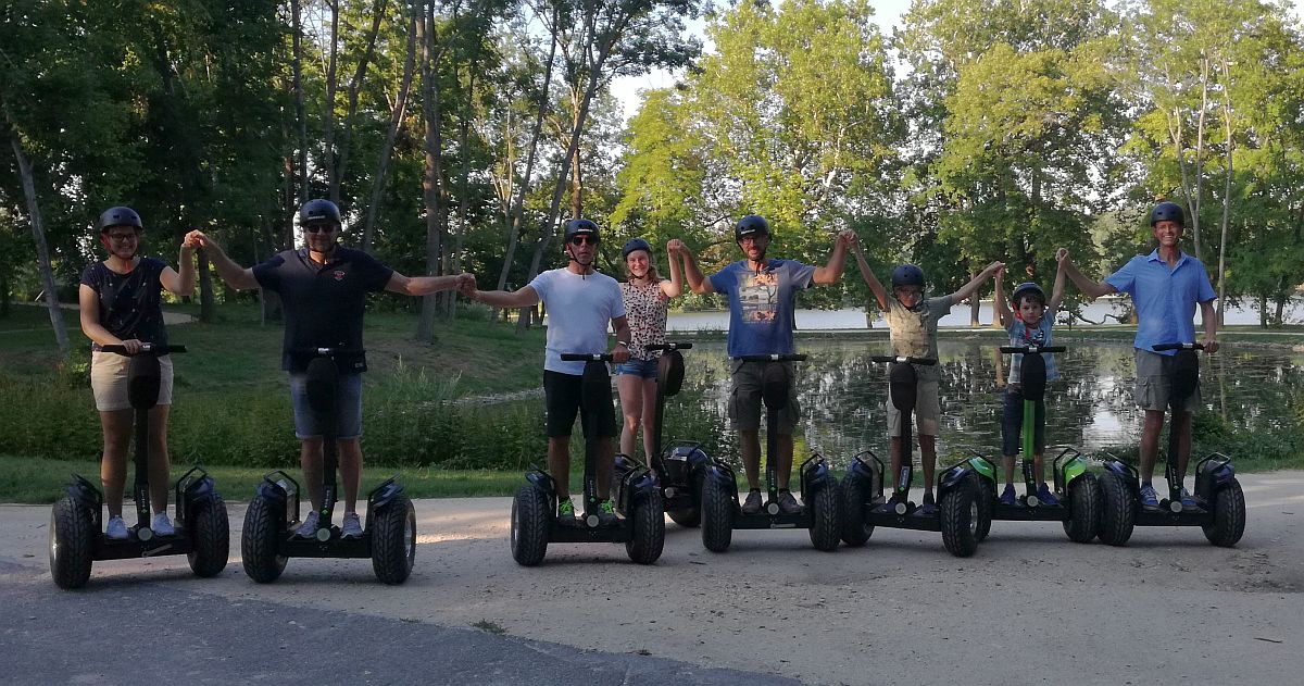 Segway im Anglopark