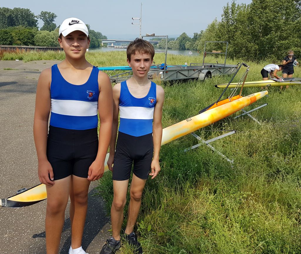 Joel Henny und Noah Heinzel (v.l.)