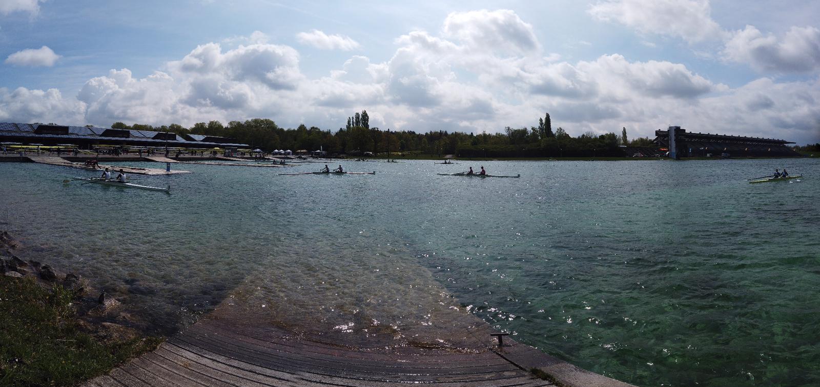 Olympiastrecke in Oberschleißheim